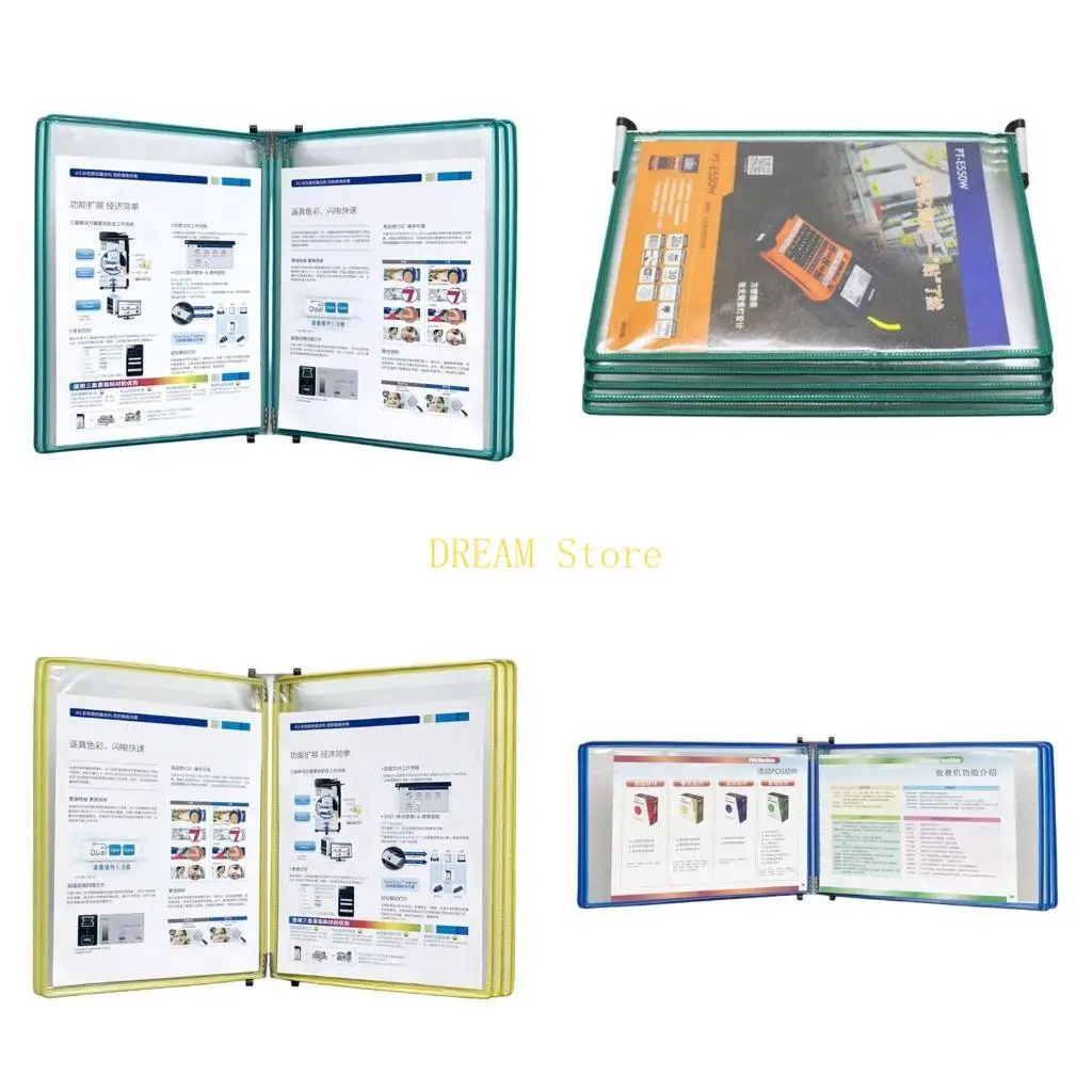 

Wall Mounted Reference System 5 Easy-Loading Pocket for Warehouse best sale