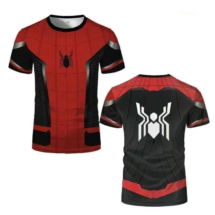 Super Hero Fashion Printed 3D T-shirt Speed Drying Sweat Absorbing Sport Comfortable FamilyMatching High Quality Y2K 2026