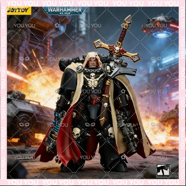 

Adults 18 Plus JOYTOY Warhammer 40k 1/18 Action Figures Chaos Space Marines Cypher, Lord of The Fallen