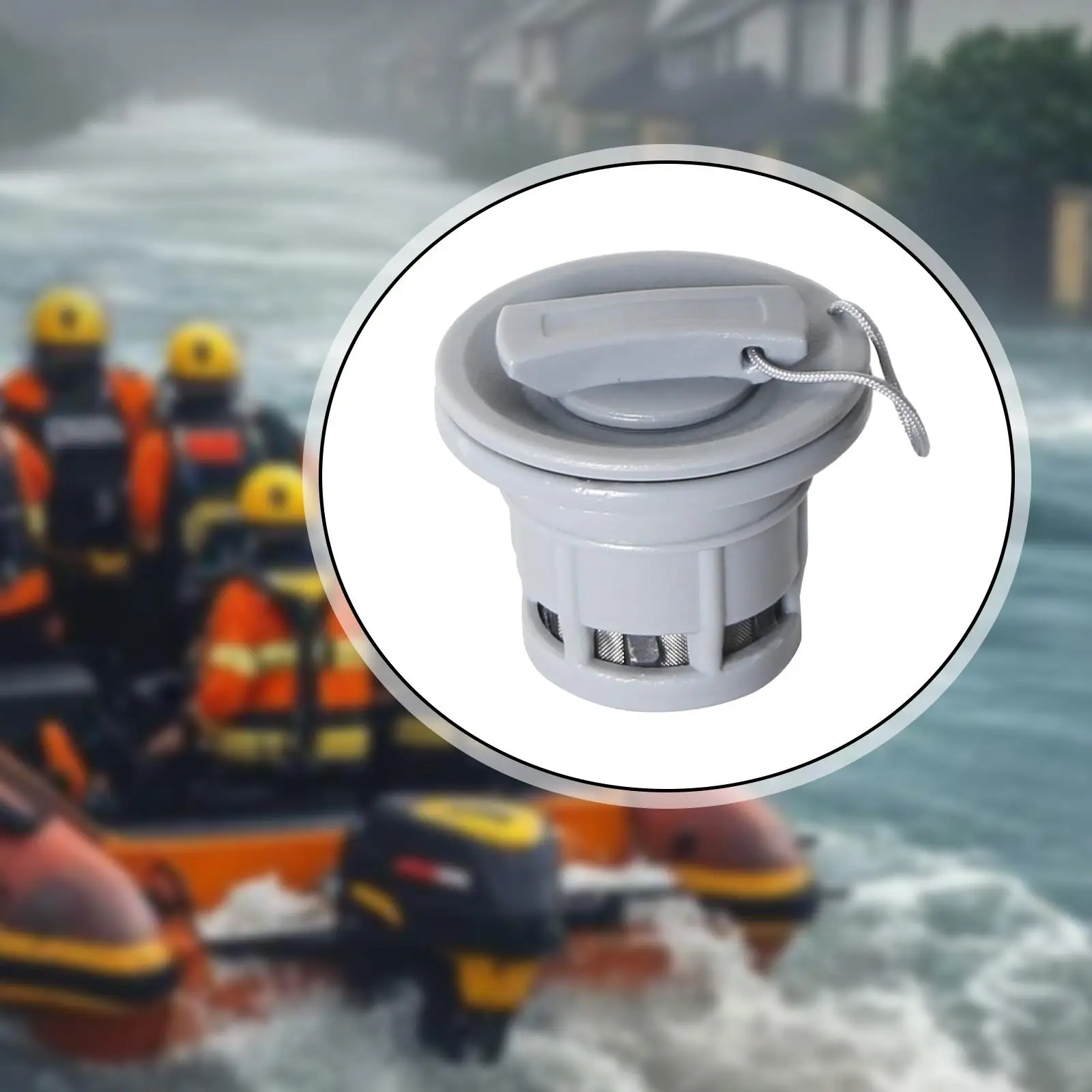 Kayak Air Valve Part Portable Fitting Leakproof Air Plug, Replacement Part for Air Mattress Canoe Surfboards Raft
