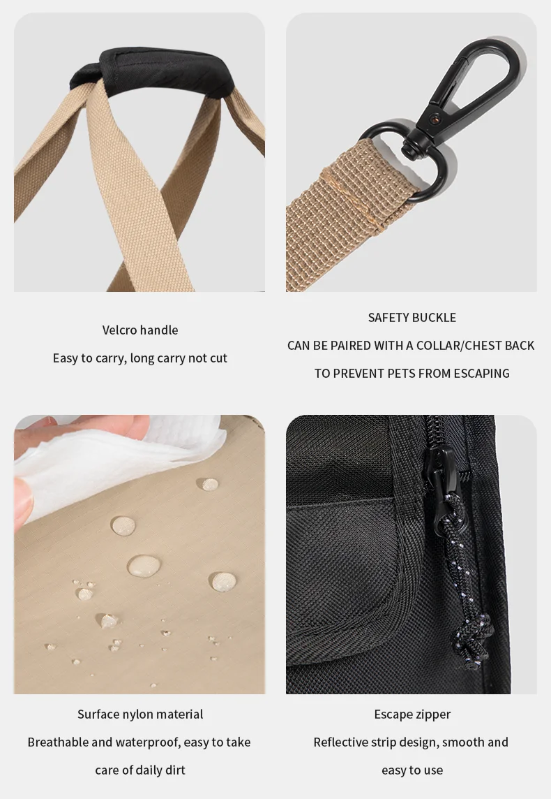 Cat Carrier Bag Soft Breathable Side Shoulder Bag Puppy Pet Carriers Dog Travel Bags Airline Approved Transport For Outgoing