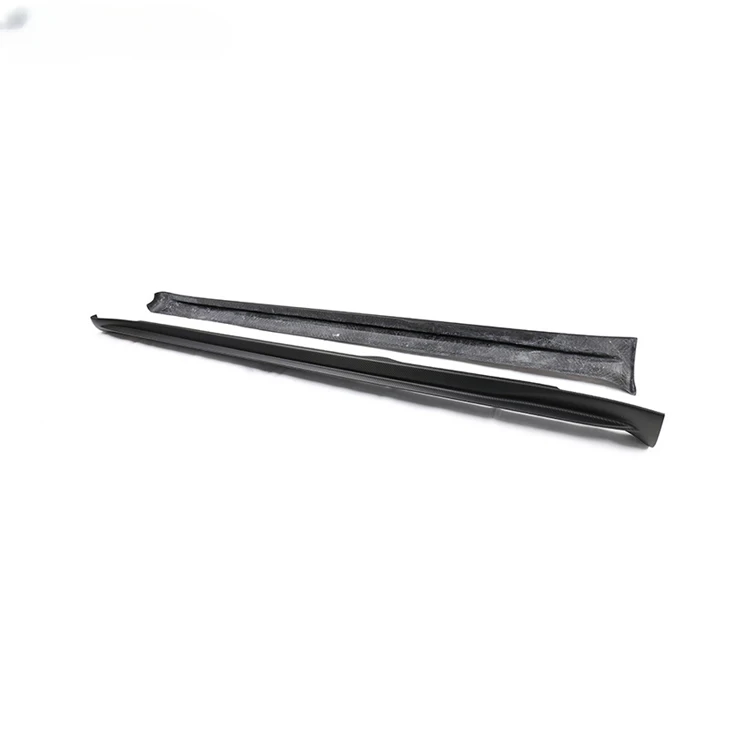 For Tesla Model S Dry Carbon Fiber Exterior Parts Side Skirts For Model S Car Side Skirts Extension