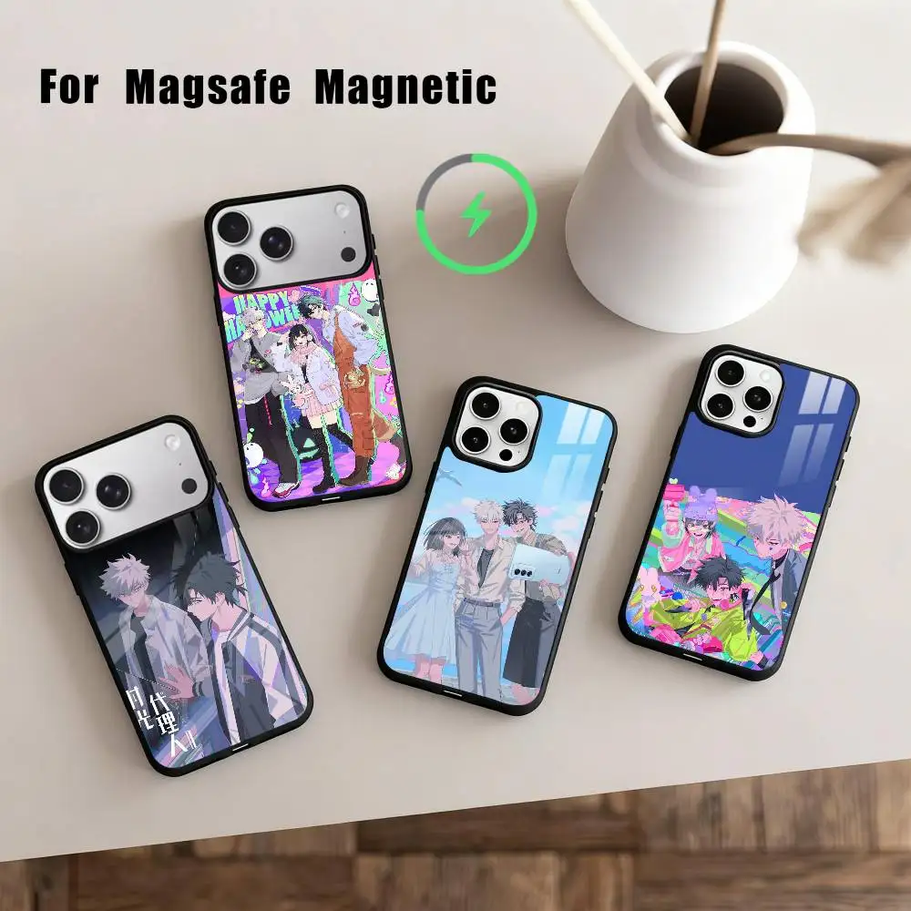 

L-Link C-Clicks Phone Case For iPhone 17,16,15,14,13,12,Plus,Pro,Max for Magsafe Magnetic Wireless Charging