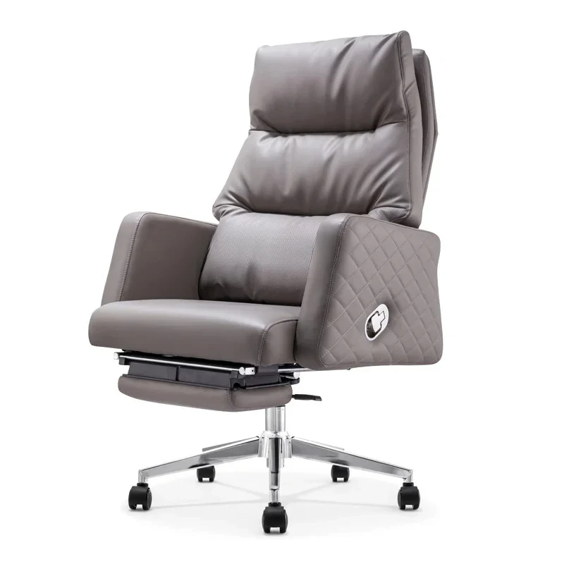 C Office boss, the class chair is light and luxurious, and can be reclined for lunch. Office chair is ergonomically comfortable