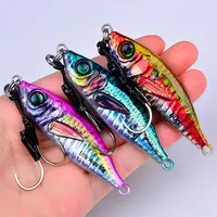 30g 40g 60g 80g jigging lure fishing bait metal jig spinnerbait isca artificial pesca spiners de metal jig head whopper plopper