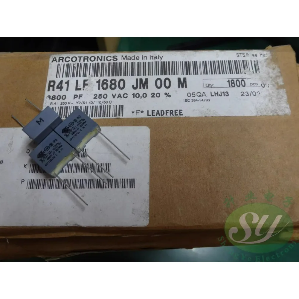 

20PCS AV R41 0.0068uf/250VAC 6.8nf 6800pf 6n8 682 New 10mm Film Capacitor