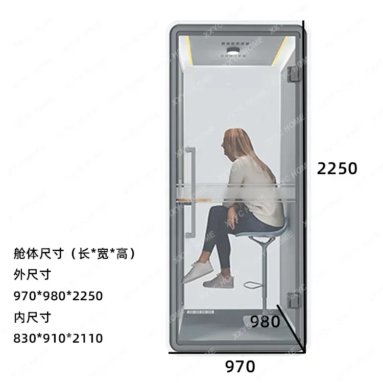 A xx1Silent cabin, office sound insulation warehouse, household use, recording, sleeping cabin, singing silent room