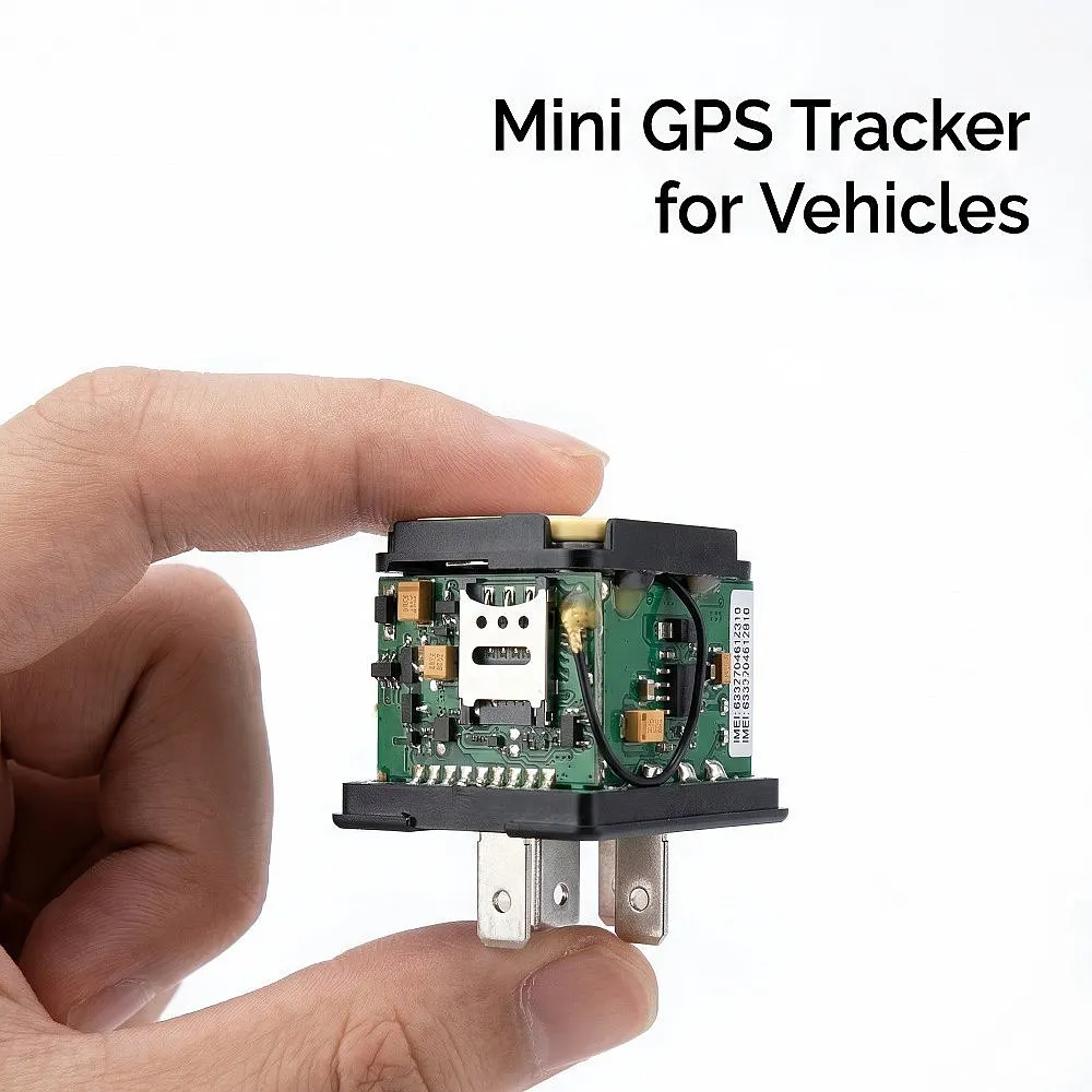 Mini GPS Tracker 2G Relay Built-in Antenna Smart Mini Covert Magnetic Vehicle Locator