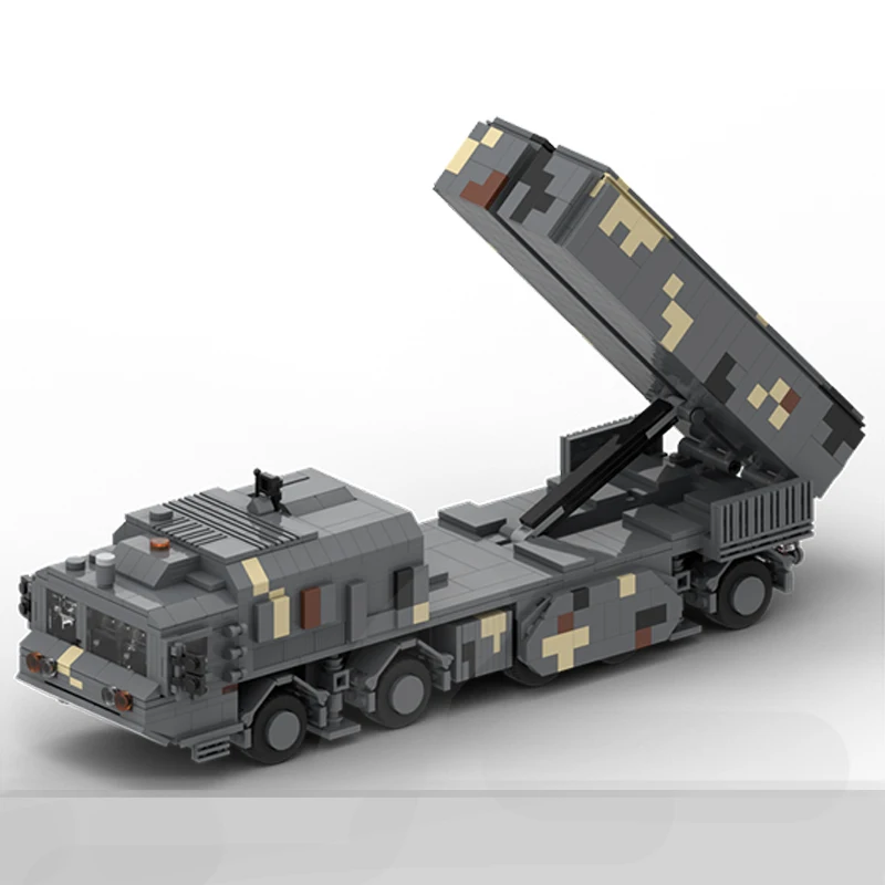 

1323 шт. MOC HRIM-2 Sapsan Премиум военная ракетная система DIY модель строительные блоки игрушки на день рождения подарок