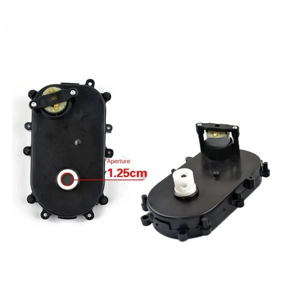 Children's Electric Vehicle Steering Shaft Motor 12V Ride on Servos Motor Gearbox Easy to Install Plastic RC Car Parts