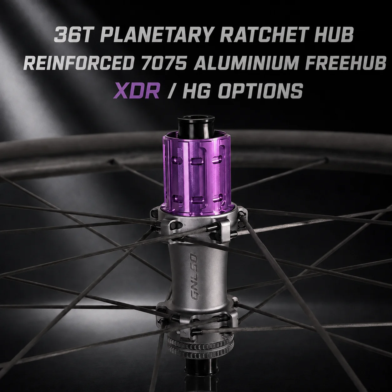 Bicycle 50MM Carbon-spoke Wheelset For Road Bike Lightweight 36T Ratchet Hub HG/XDR  Center Lock Brake Disc Cycling Accessories