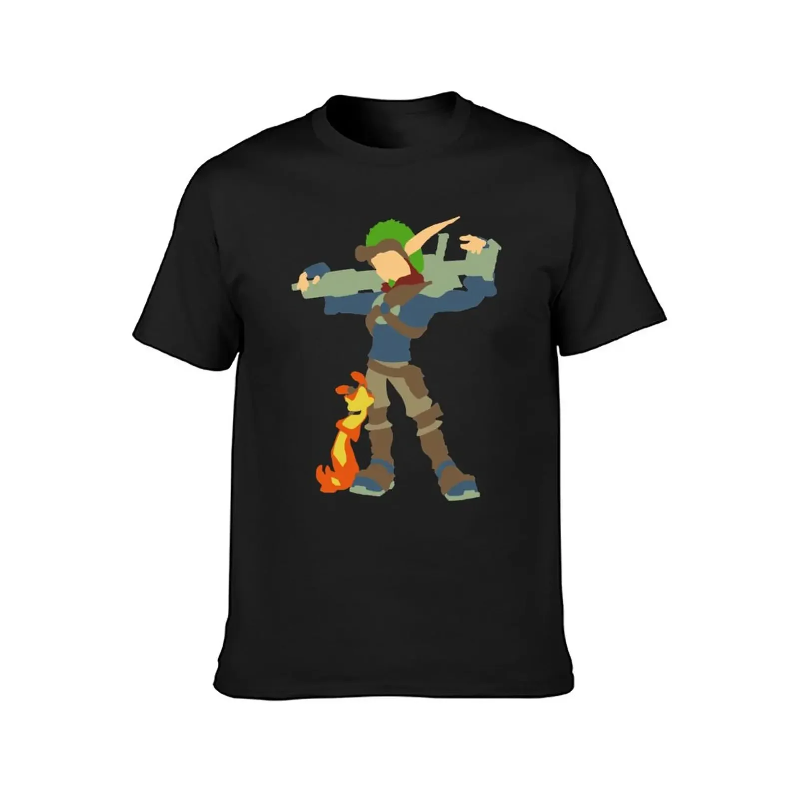 Jak and Daxter Minimalistt T-Shirt graphic shirts cute clothes street wear heavyweight t shirts for men