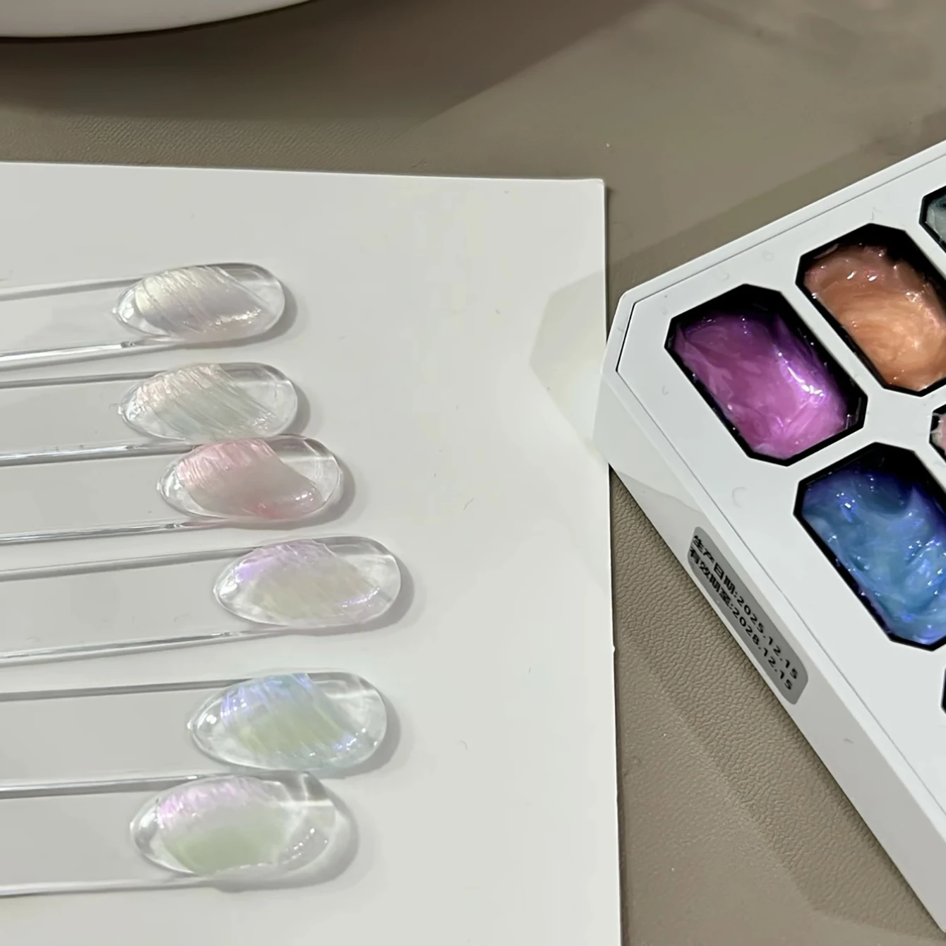2026 Neu 12-Gitter Aurora Acet – Nail Art Halal Bewertung und Preis
