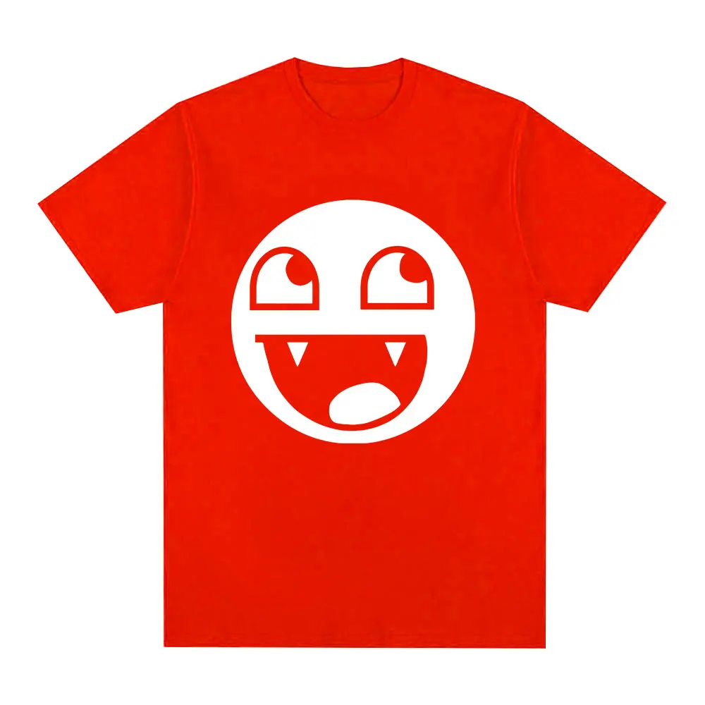 تي شيرت رجالي 100% مطبوع عليه وجه ملحمي دومو كون مضحك، بسيط وعصري، مضحك ومضحك، عالي الجودة #3