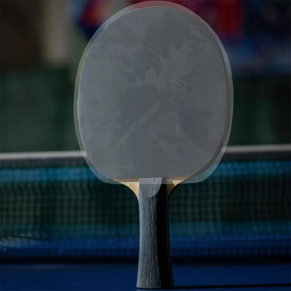 

20Pcs Transparent Paddle Protective Film for Table Tennis Rackets Non-Stick Surface Cover Easy Apply Remove Scratch Resistant