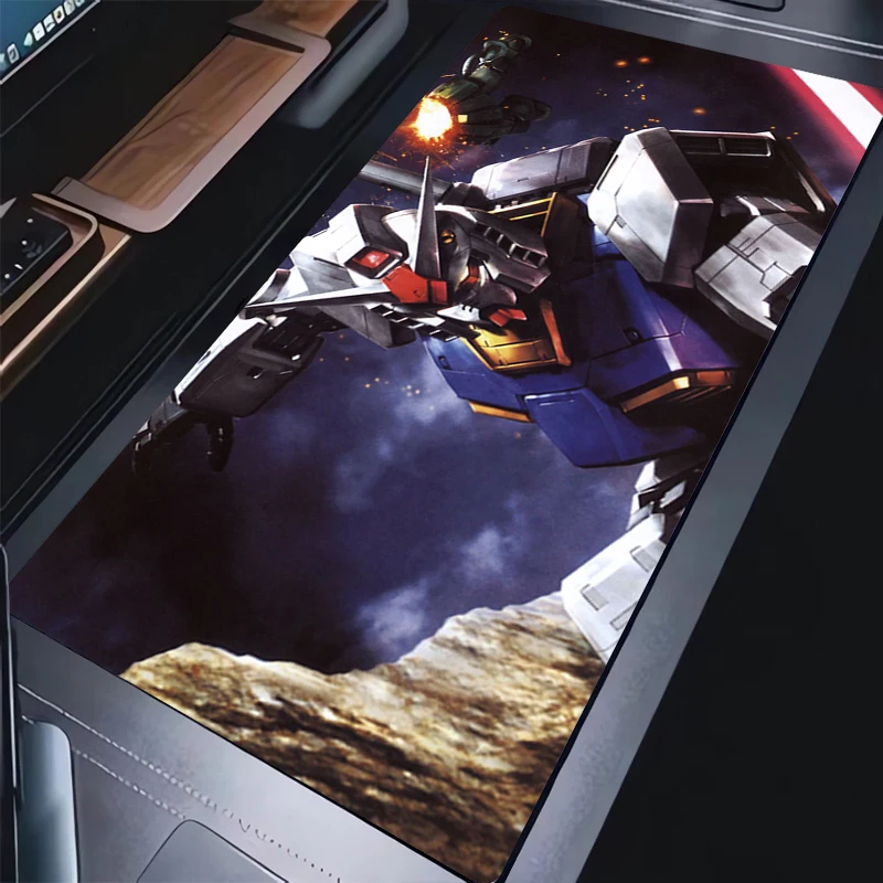 Tappetino per mouse Meccanico Warrior RX-78-2 Gundam Accessori per PC Tappetino per tastiera Tappetino per mouse in gomma Tappetino per scrivania per laptop Tappetino per mouse HD Tappetini da gioco