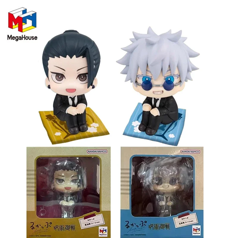 MegaHouse Original look UP Jujutsu Kaisen Satoru Gojo Geto Suguru Anime Action Figures Toys For Kids Gift Model Ornaments