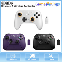 8BitDo Ultimate 2 Wireless 2.4G Gaming Controller with Charging Dock with TMR Joysticks/Hall Effect Triggers for PC,Windows