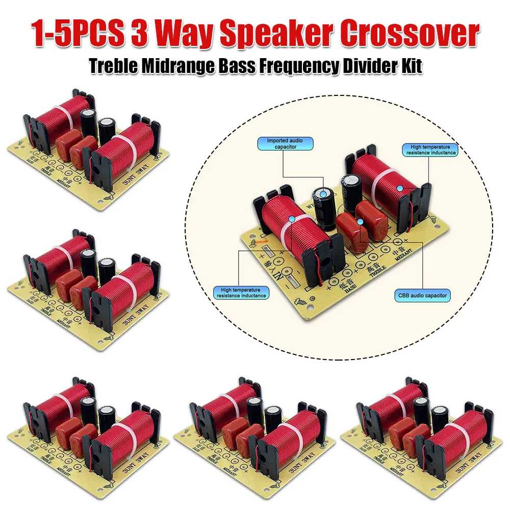 3 Way Treble Midran…
