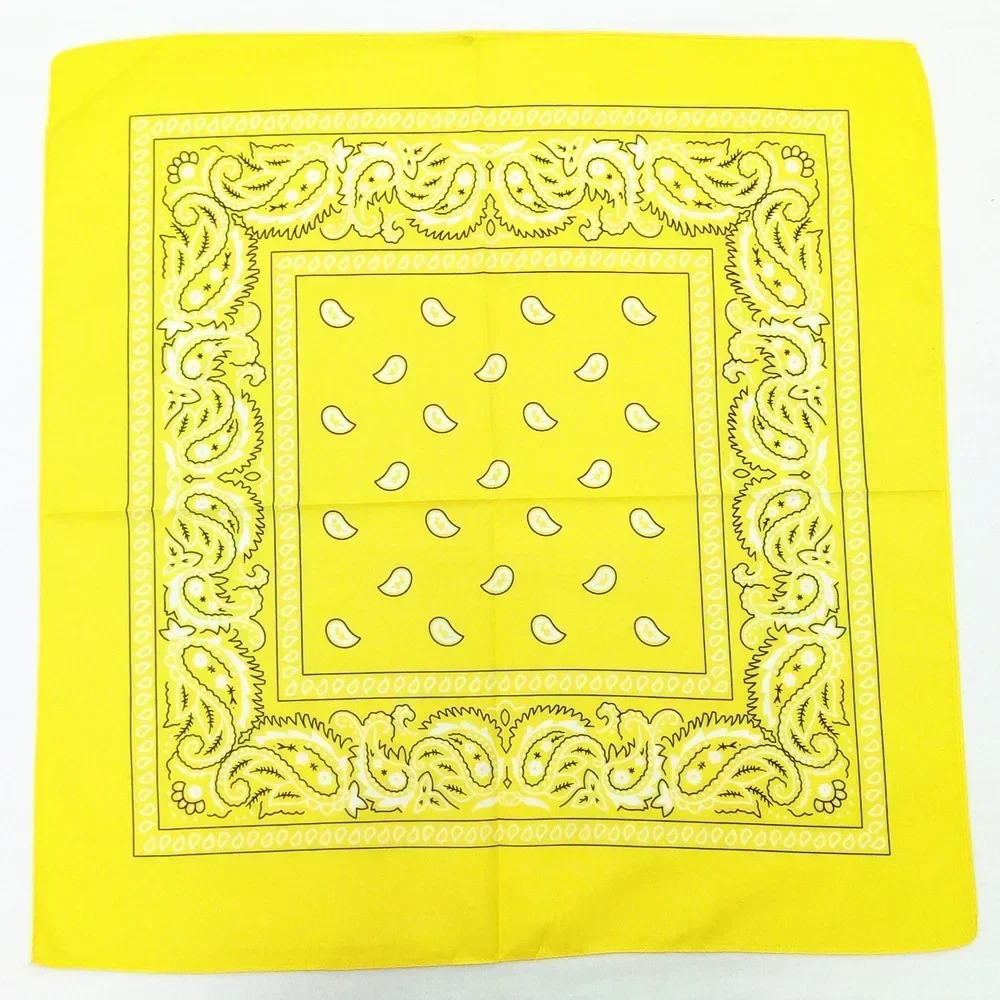 55cm * 55cm Outdoor-Sport Bandana Schal Gesichts maske Reiten Camping Radfahren Kopftuch Rohr Armband Paisley Stirnband Frauen Männer – Detail 10