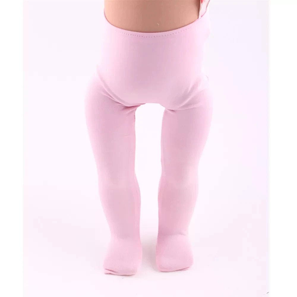 18 Inch Girl Boy 43Cm Baby Doll Birth Doll Clothing Accessories Our Generation Children\'s Toys Artificial Tights