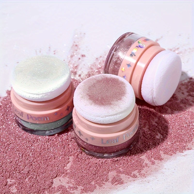 بودرة لامعة للجسم من Fairy Dust - بودرة لامعة عالية اللمعان للمكياج، هايلايتر للوجه والجسم وبودرة توهج الجسم ومستحضرات التجميل #6