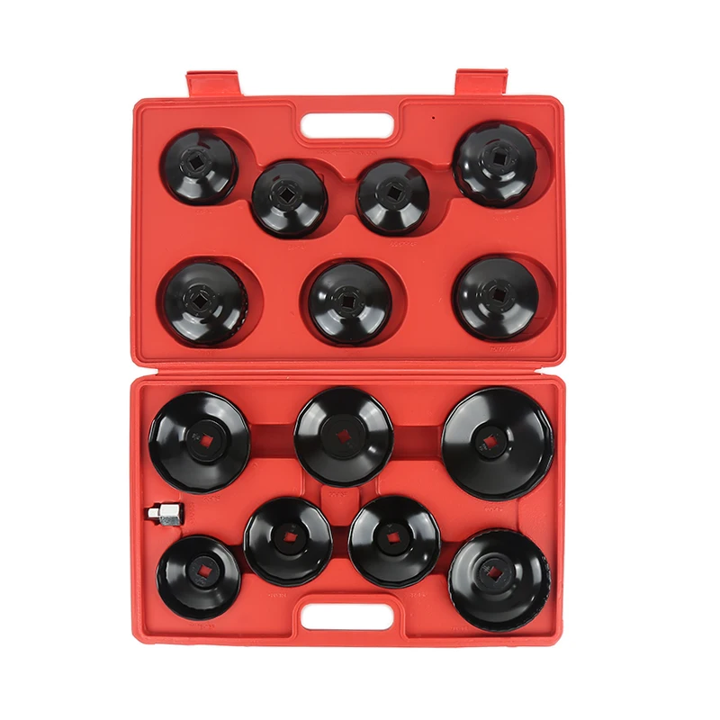 Set van 14 oliefiltersleutels