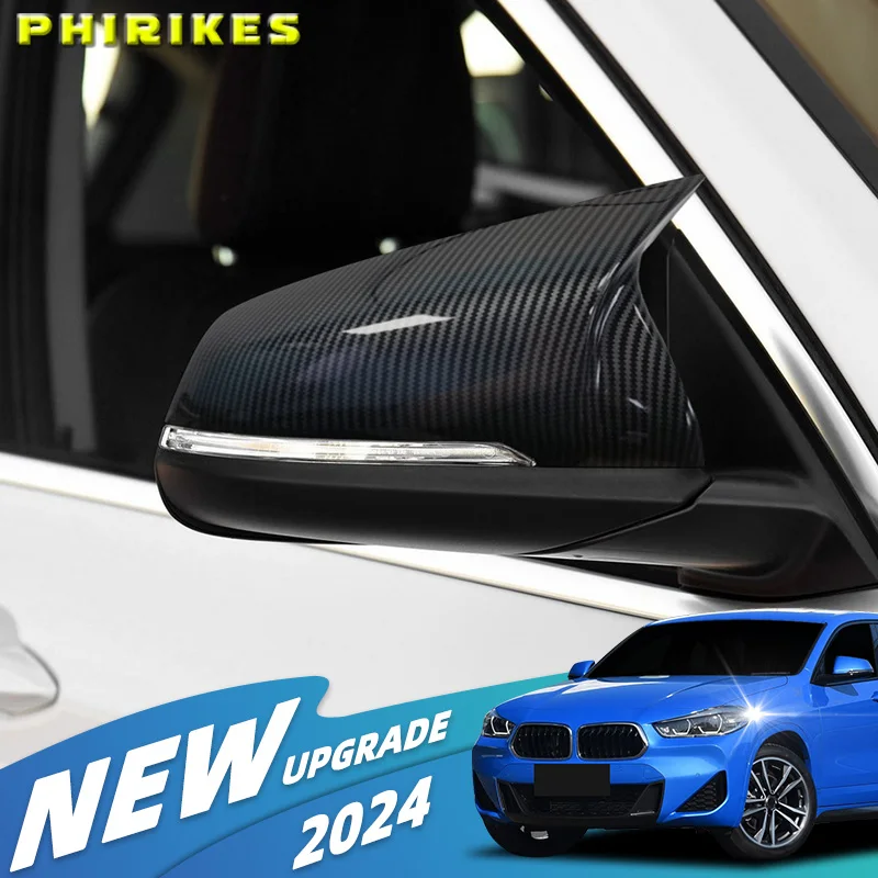 

Replacemen M Look Mirror Cover for BMW X1 X2 Z4 1 Series F48 F49 F39 F52 F40 G29 for Toyota Supra Carbon Fiber Mirror Cap