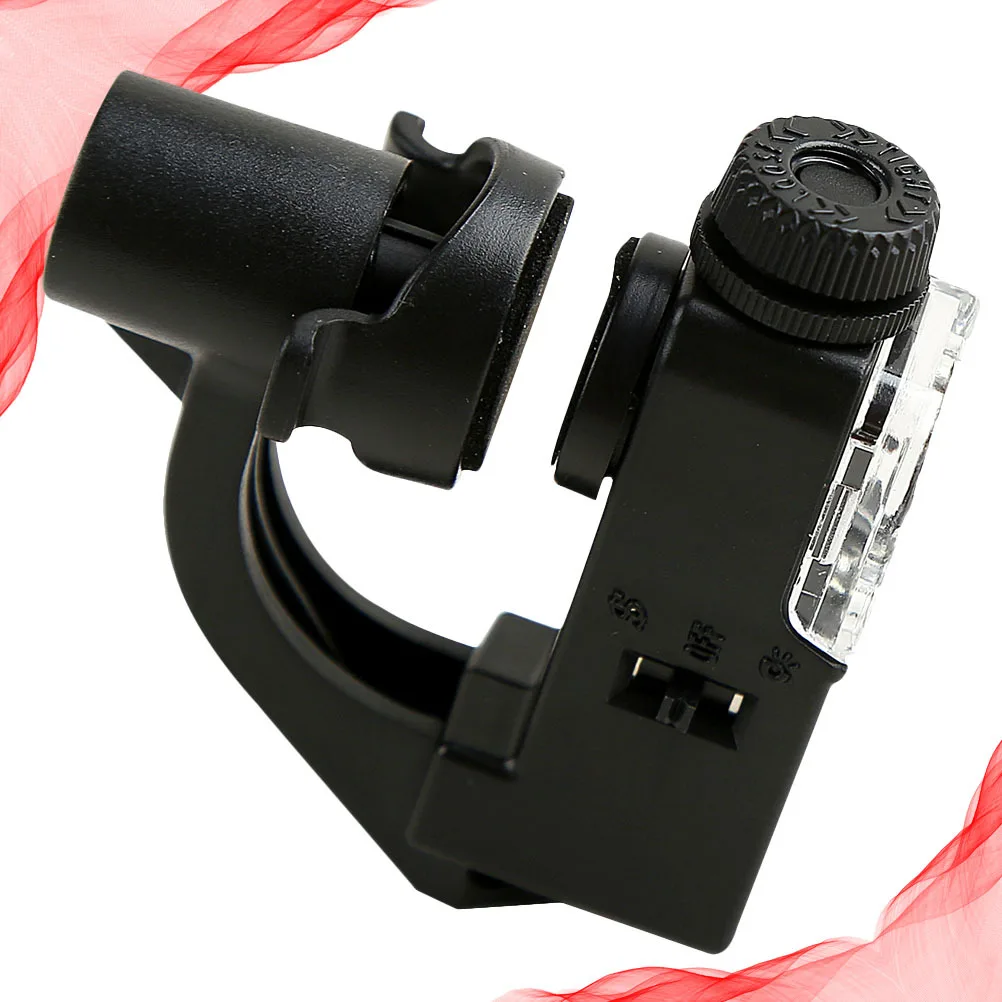 

Portable Phone 90X Magnifier Clip-on Mobile Glasses Microscope Magnifier For Phone LED Light Durable Material Inspection Tool
