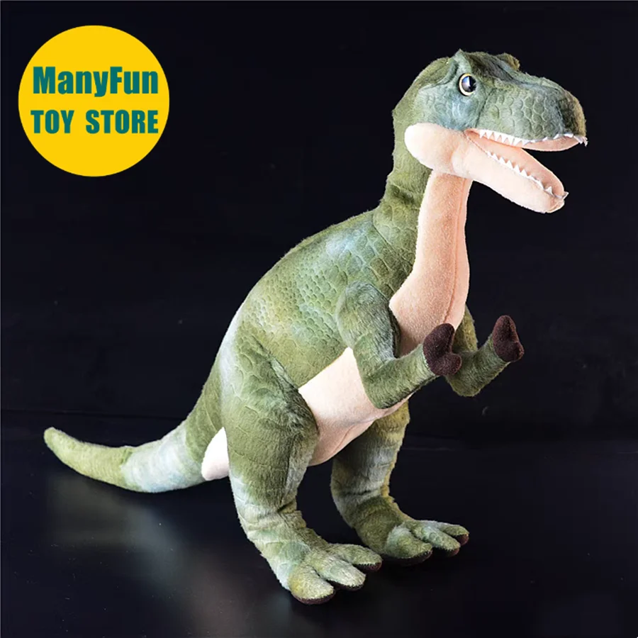 Realistic T-Rex Plush Toy, Lifelike Jurassic Dinosaur Stuffed Animal, Dinosaur Plushie Tyrannosaurus rex Simulation Doll Gift