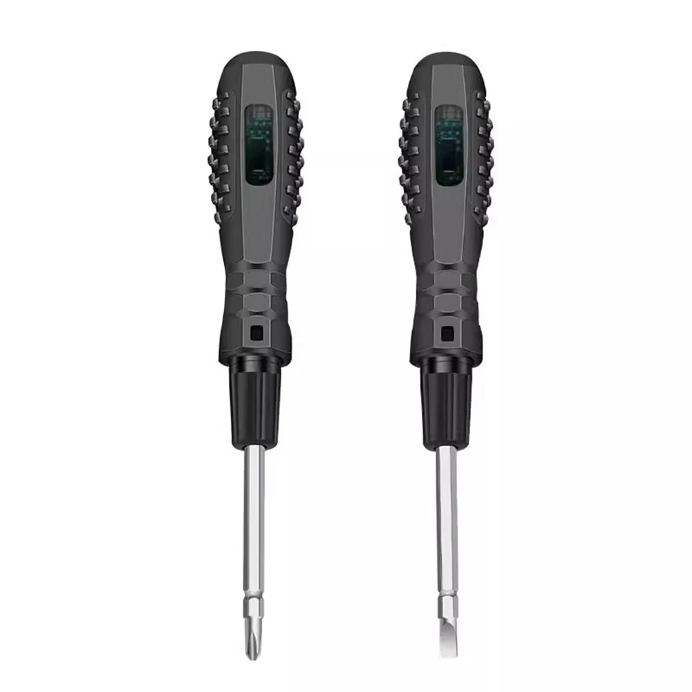 

1pc Double-headed Screwdriver Electric Pen Dual Light Detection Broken Wire Multifunctional Smart Screwdriver Hand Tools Parts
