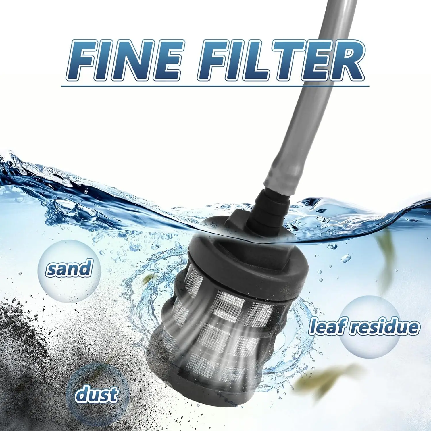 غسالة ضغط لاسلكية، تعمل بالبطارية، خرطوم 5 متر، فوهة قابلة للتعديل، محمولة للسيارة/الحديقة/الأرضية، بطارية 1 × 1.5 أمبير في الساعة