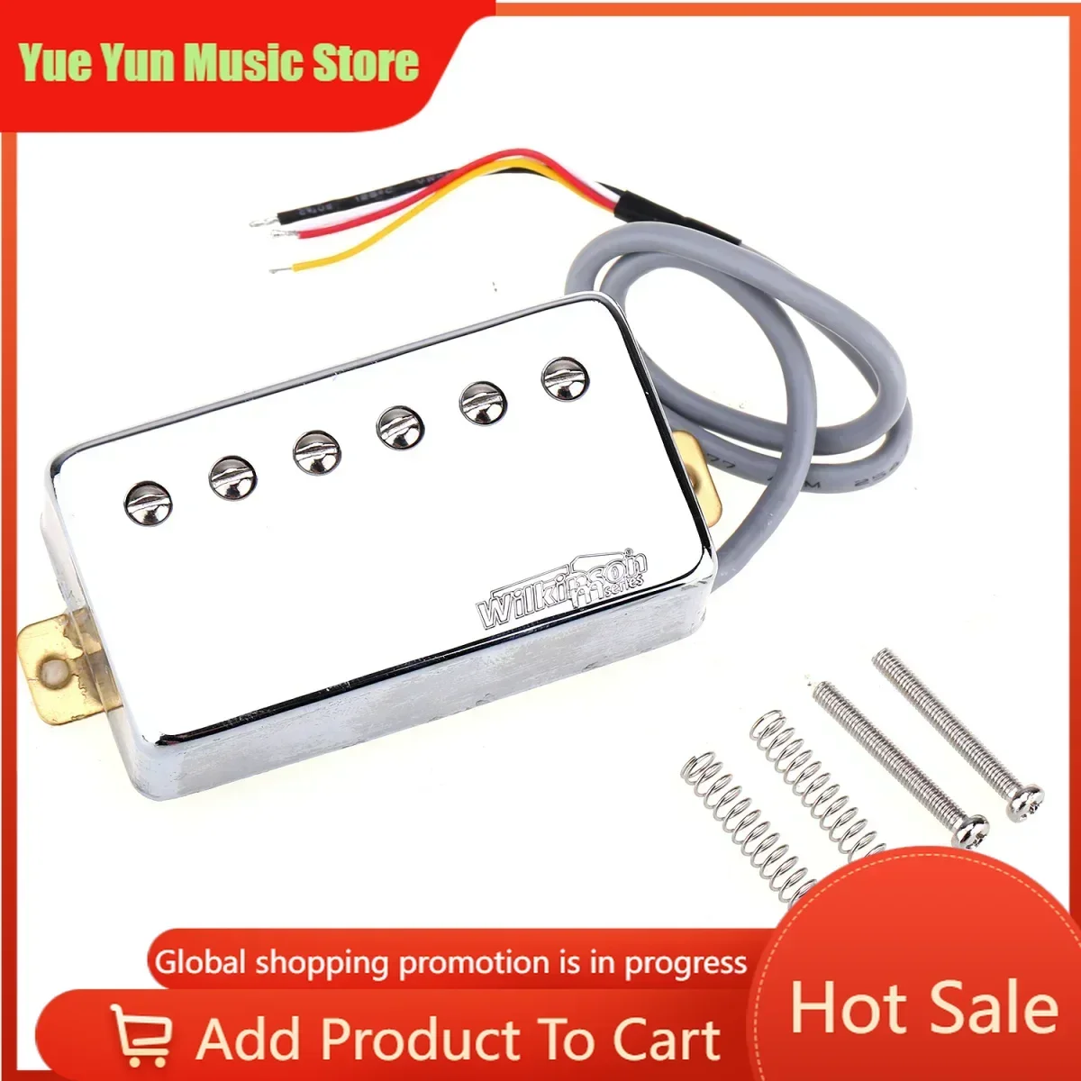 Discount Hot Sale--Neck Pickup Wilkinson Vintage Tone Humbucker Neck Pickup for PAF-Style Electric Guitar