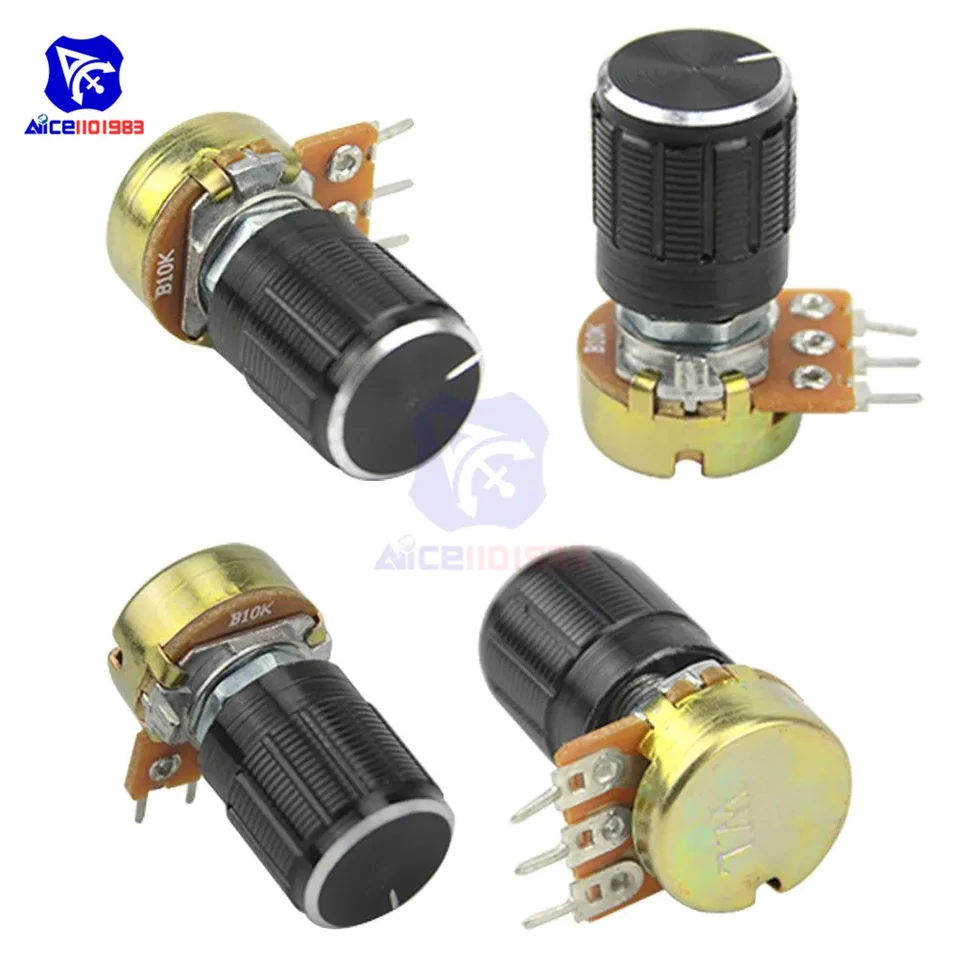 100K Drehpotentiometer 3-Pin Linear für Arduino