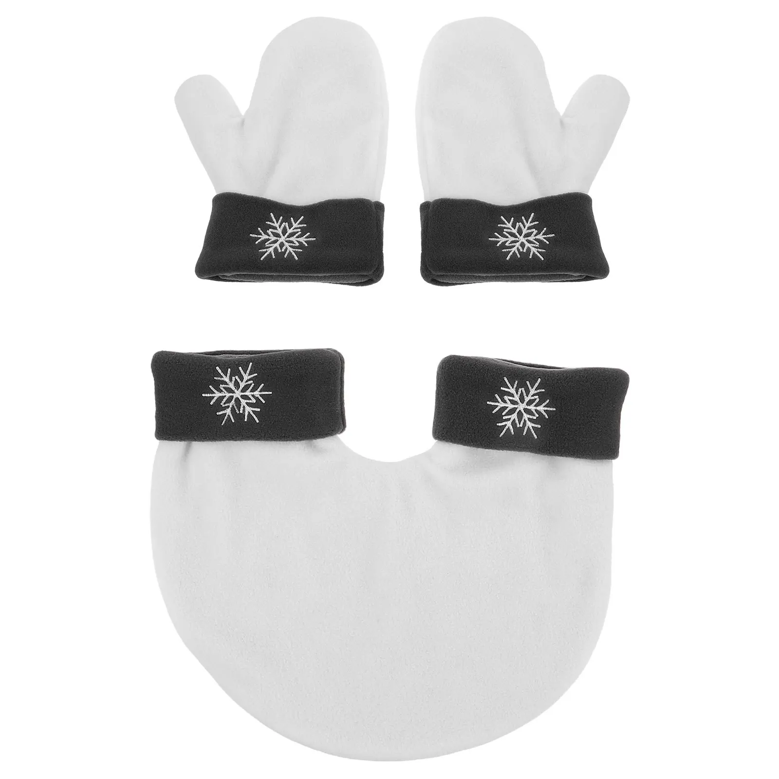 

1 комплект, зимние перчатки «рука об руку», теплые перчатки для пар, двухслойные флисовые мягкие на ощупь, рождественский подарок