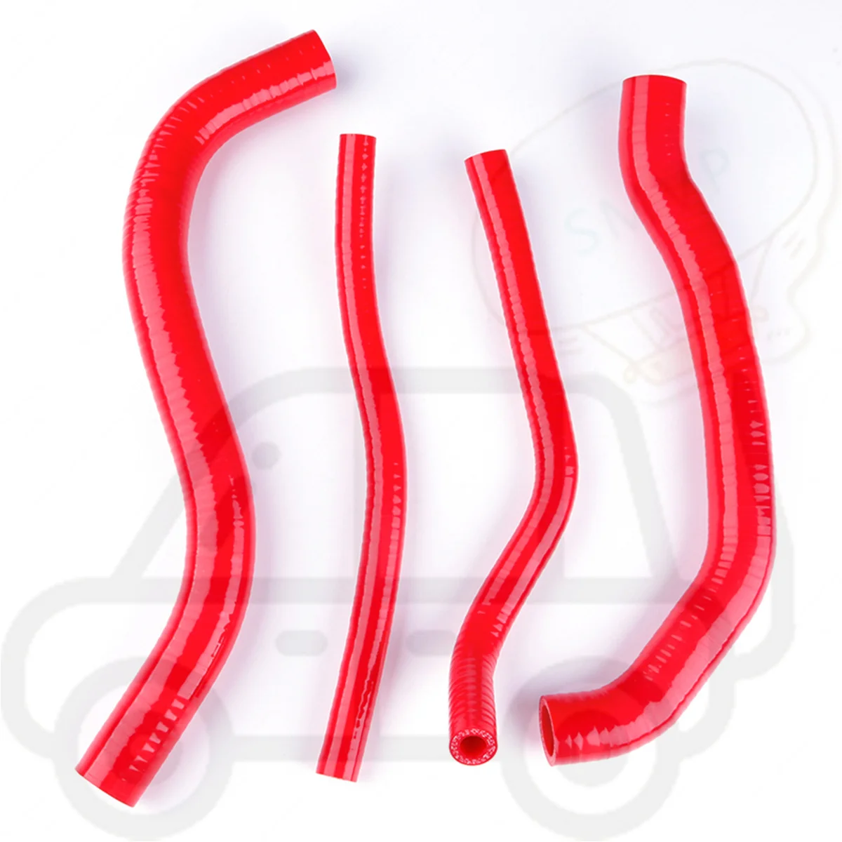 For 1997-2000 Suzuki GSXR600 GSXR750 1996 1997 1998 1999 Replacement Parts Silicone Radiator Coolant Hoses Tubes Set 4PCS 3PLY
