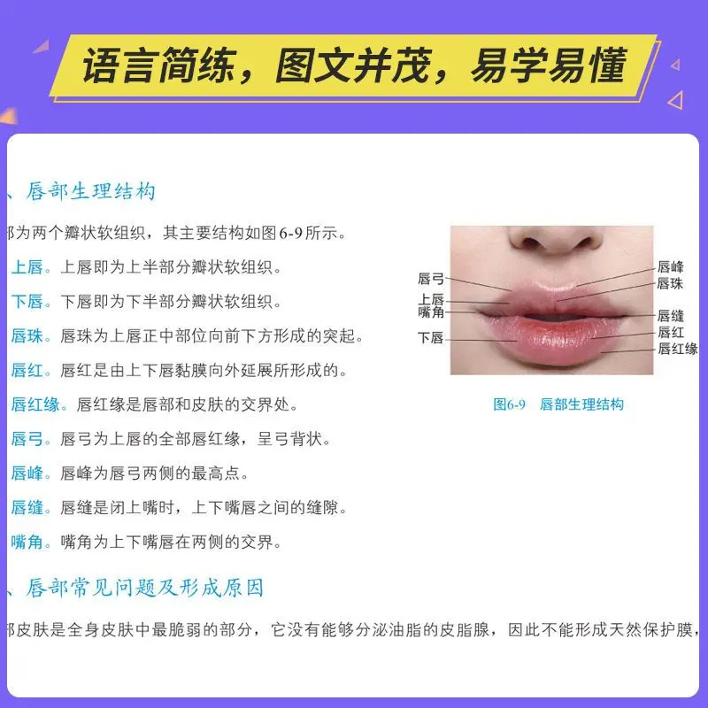 1 Book,Beauty basic books self-study facial basic skin care beauty basic knowledge genuine full color including micro class