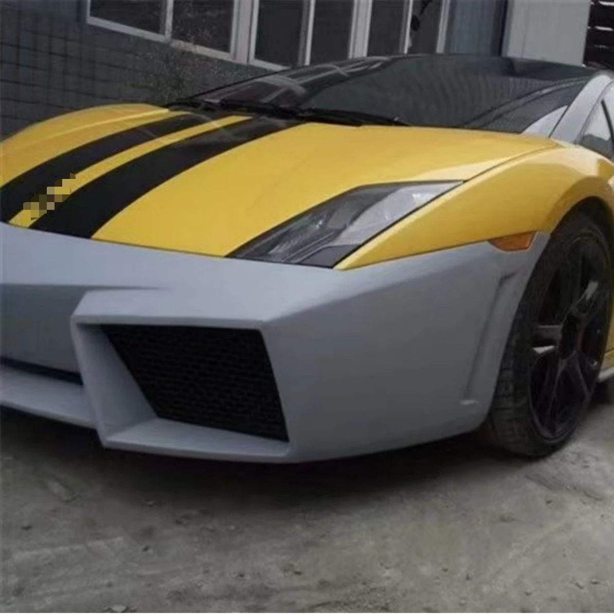 For Lamborghini Gallardo LP540-550 560 570 Upgraded Ravington Front Bar Rear Bar Side Skirt