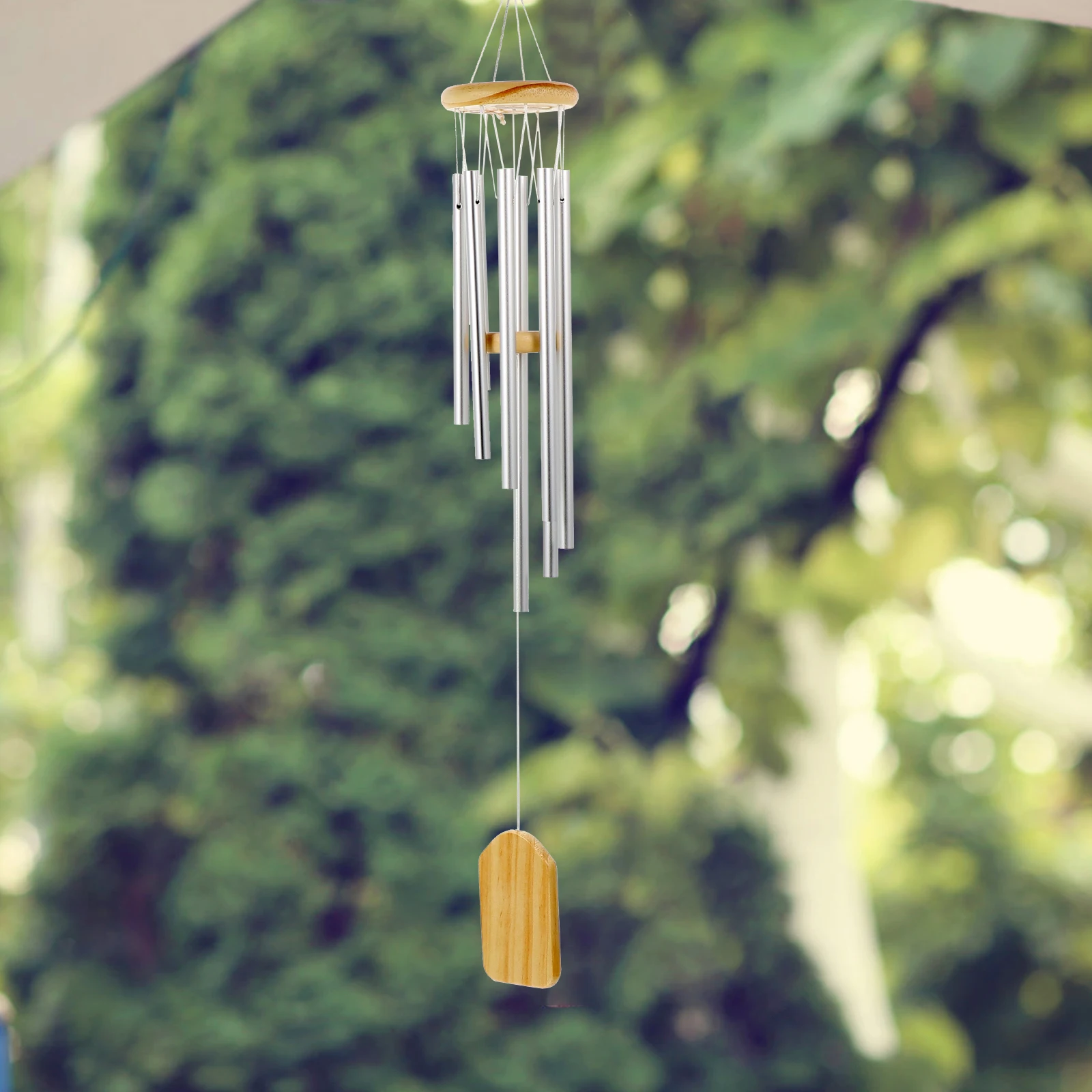 

60pcs DIY Wind Chimes Premium Aluminum Tubes Music Decor Supplies Outdoor Hanging joyful Sound Relaxing Tones Home Decor