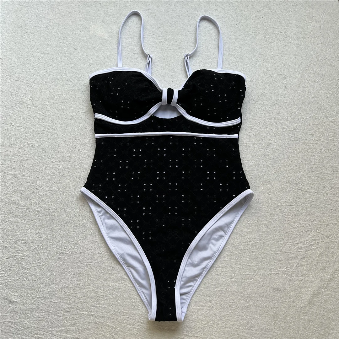 XS - XL 2026 Cut-Out Aushöhlung Damen-Badeanzug Einteiliger Badeanzug für Frauen mit hohem Beinausschnitt Monokini Badebekleidung Badeanzug V6996 – Detail 15