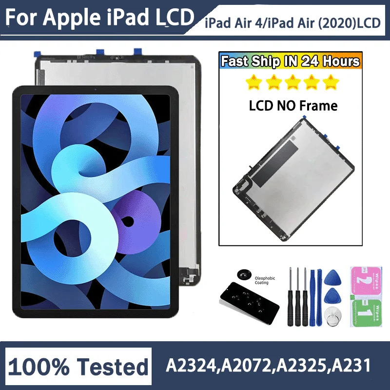 

Pop 10.9“inch New LCD For IPad Air4 Air 4 A2072 A2316 A2324 A2325 LCD Display Touch Screen Digitizer Panel For IPad Air 2020 Dis