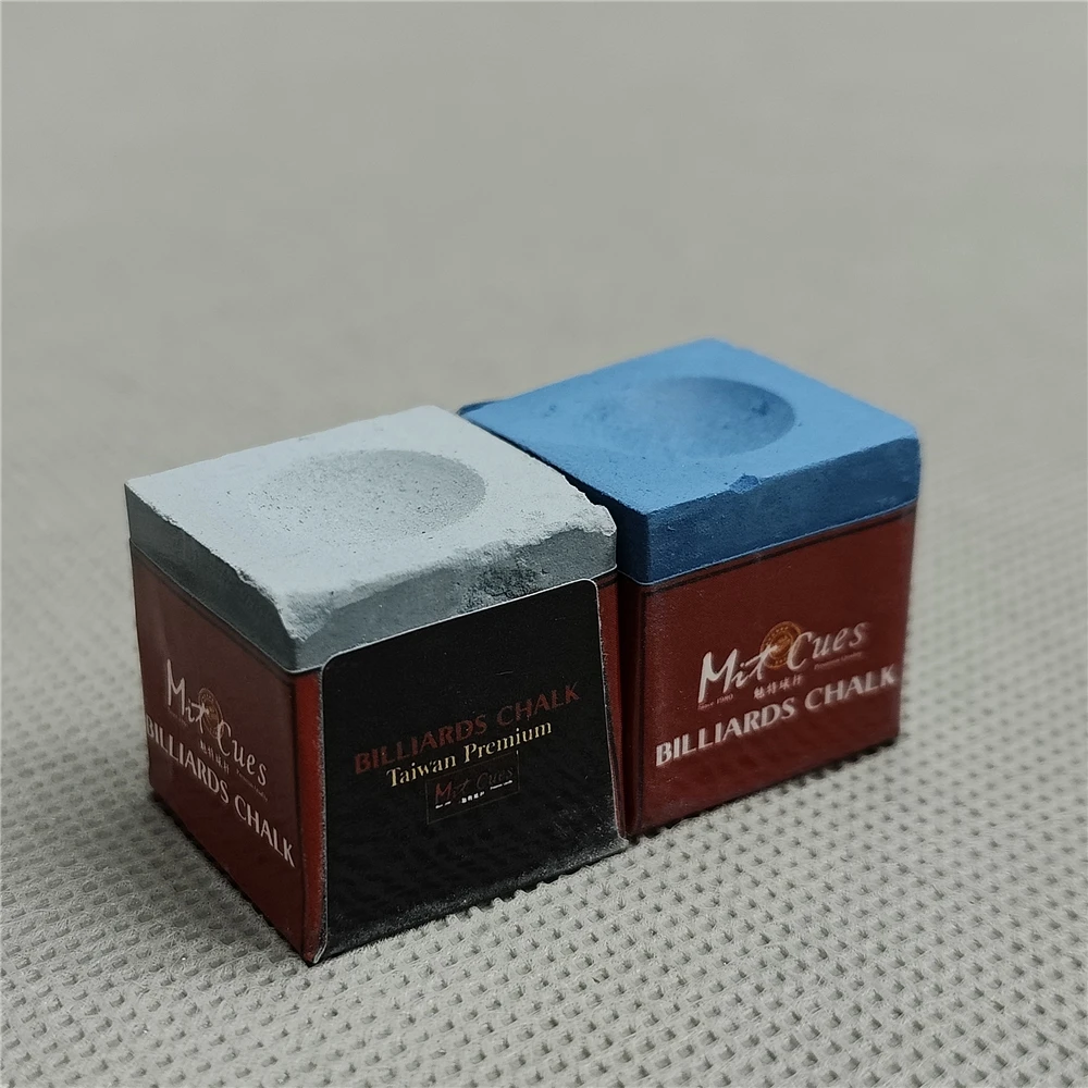 Billard Chalks 2 Pcs Mit Cues Taiwan Premium Professional Pool Cue Snooker Pool Carom Chalks Snooker & Billiard Accessories