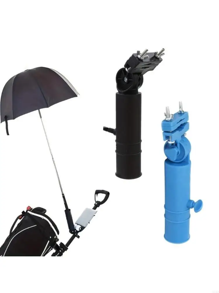 Adjustable Golf Club Cart Umbrella Holder Golf Trolley Universal Umbrella Base 