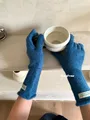 guante azul