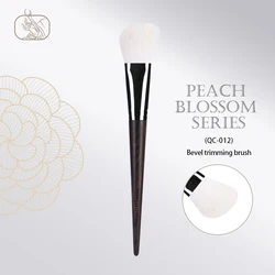 CHICHODO Makeup Brushes-Peach Blossom Series-Angled Sculpting Brush Really Soft Fiber Wool Strong Powder Suction Make up Brush