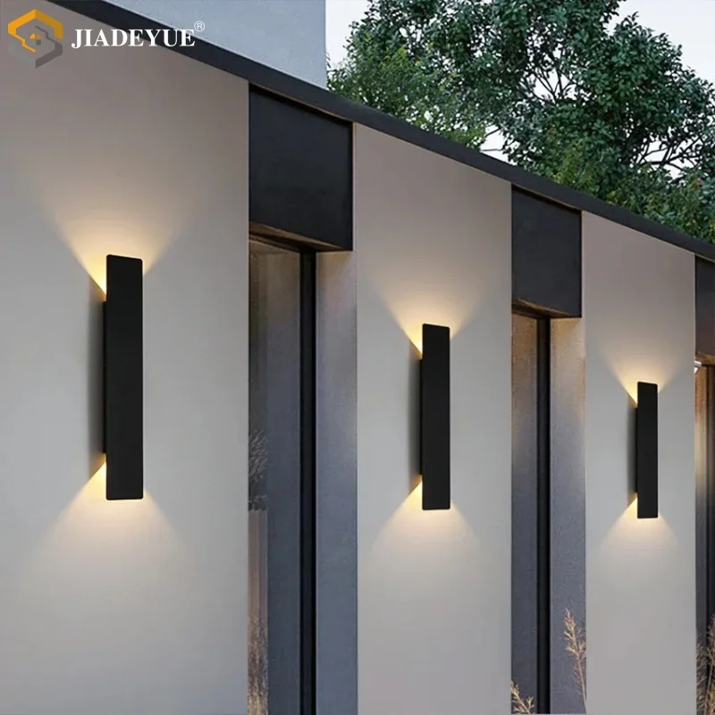 Imagem -04 - Luzes de Parede Led Modernas para Salas de Estar Iluminação Interior e Exterior para Cima e para Baixo Luzes Decorativas para Quartos Quartos e Corredores