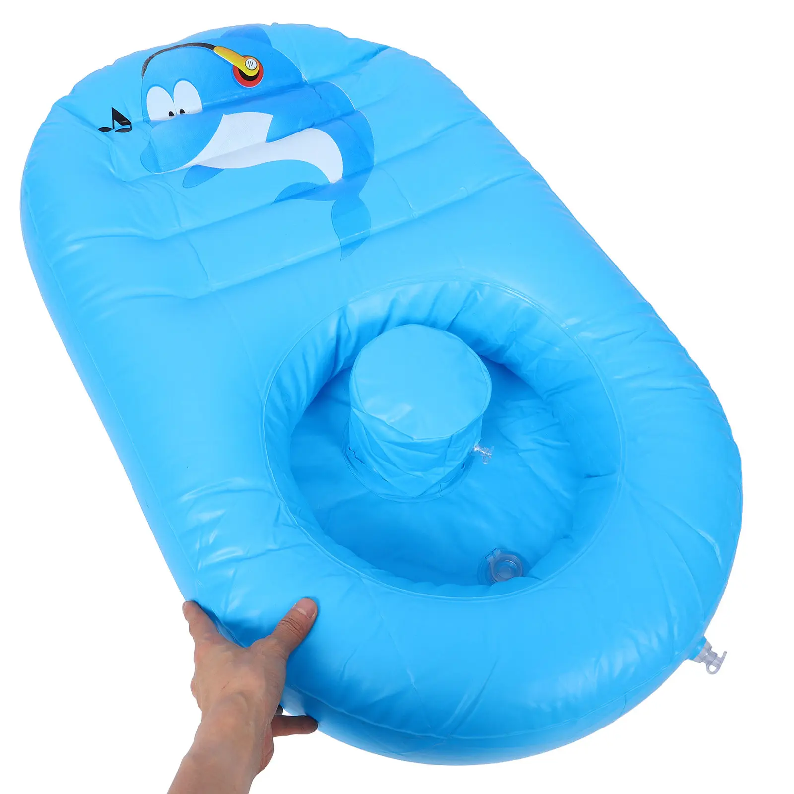 

Baby Flushing Bathtub Inflatable Pool Water Neck Rest Shampoo Bowl Toddler Hair Wash Basin Foldable Bathing Tub Safe Material