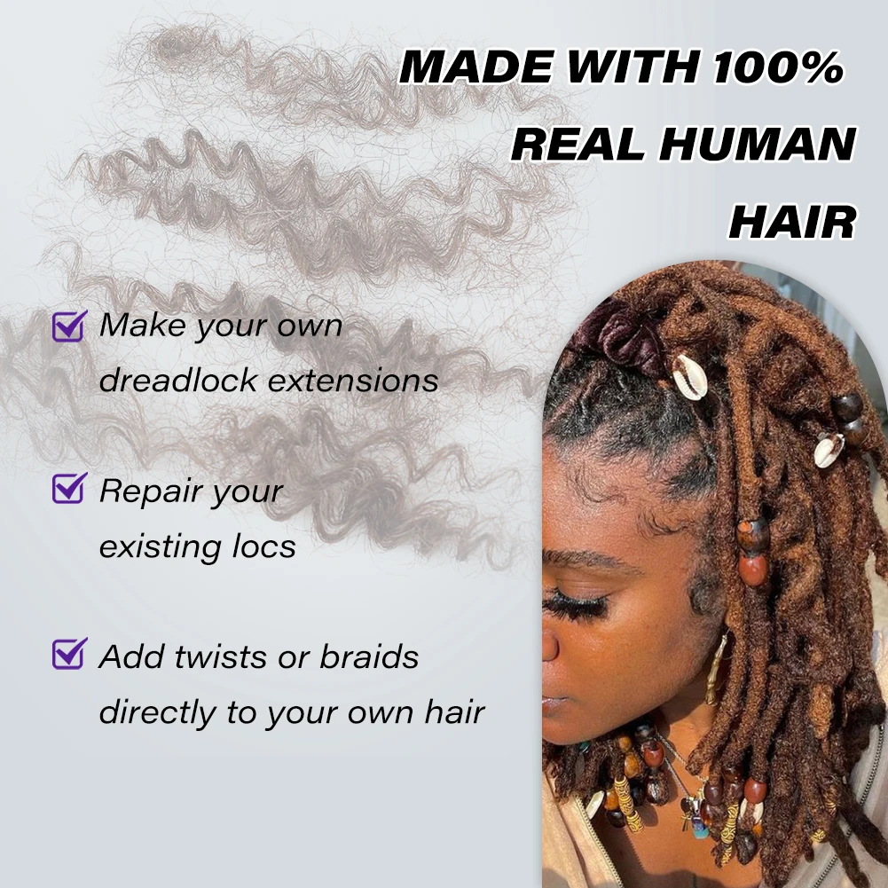 4 #   아프로 킨키 벌크 100% 인모 연장 레게 더러운 머리띠 브라질 천연 크로셰 헤어 향취