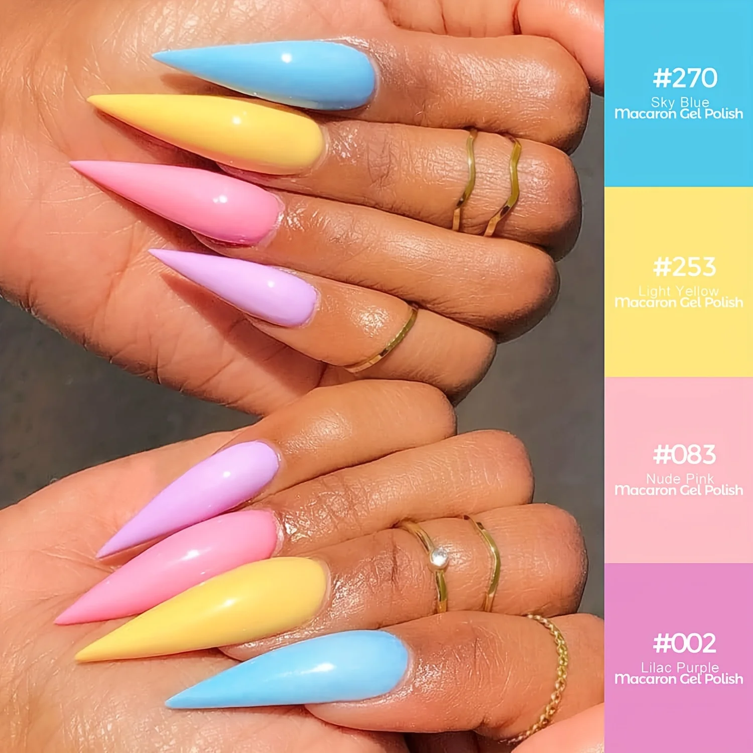 여성용 6가지 색상 미니 매니큐어 세트 DIY 네일 살롱 홈 선물