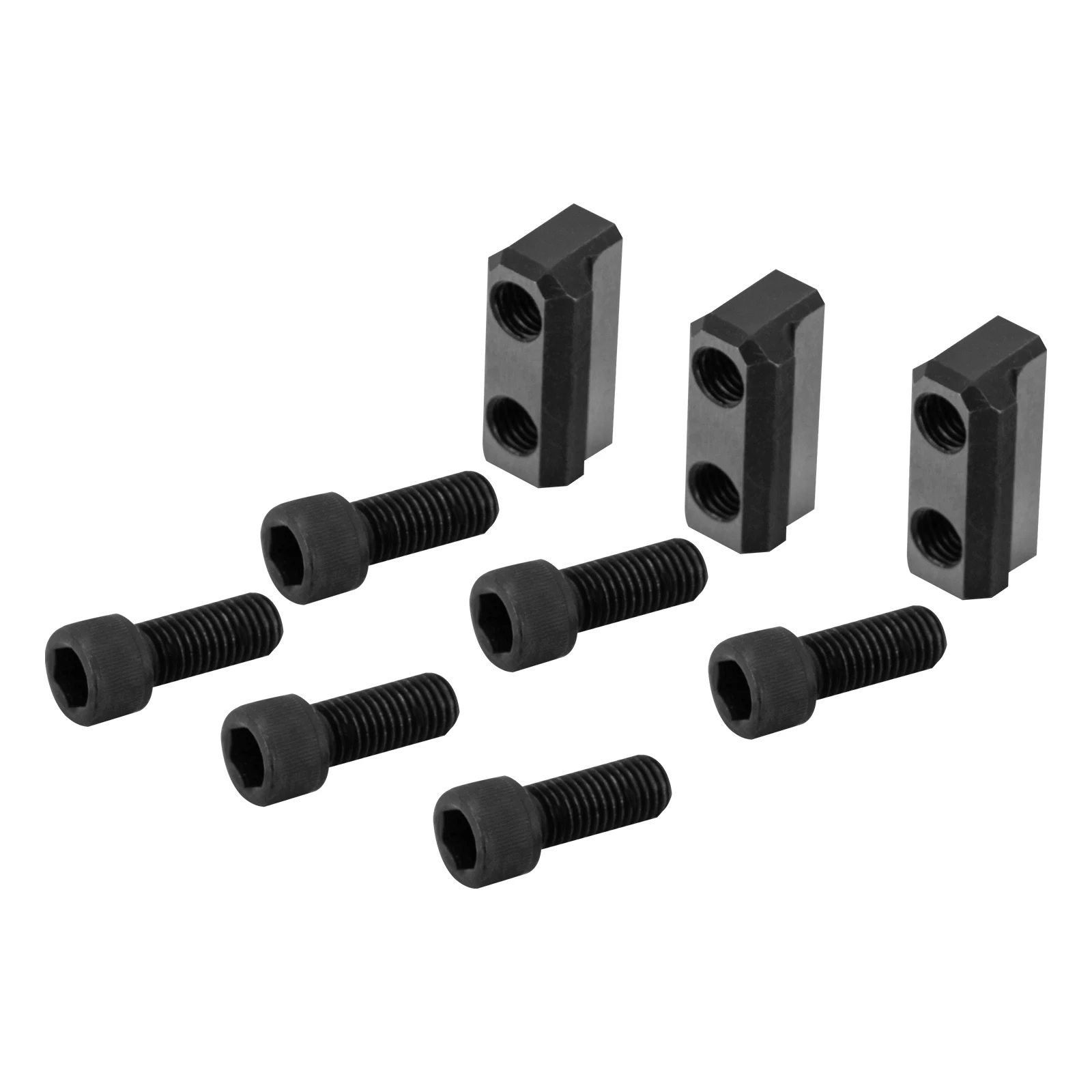 Durable Jaw Boring Ring, 45# Steel, T-Nut Fixation, Quick Change for Efficient Machining, Easy Installation